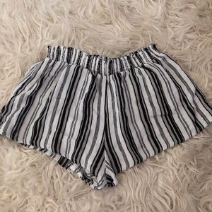Striped Kendal and Kylie shorts